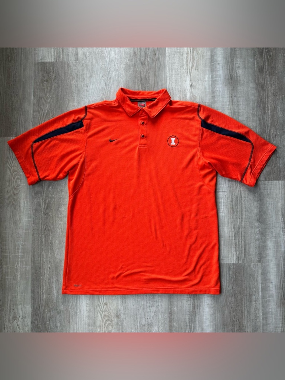 Vintage Nike Team Illinois Polo Shirt